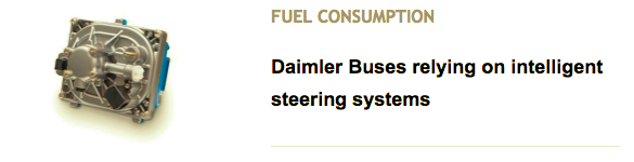 Daimler Buses relying on intelligent steering systems