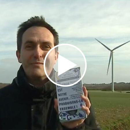 France 3 - Reportage sur les parcs éoliens citoyens