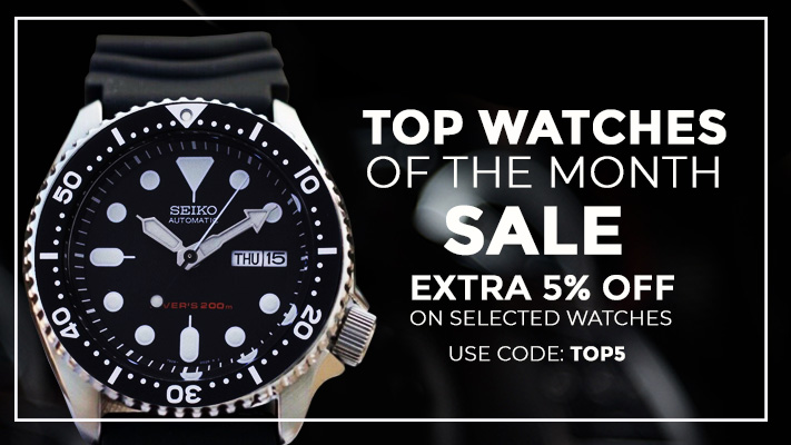 Seiko, Orient, Ratio & more: Extra 5% off on Top Watches of the Month! - Cw Creation  Watches