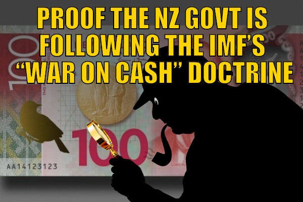 NZ Following IMF War on Cash Plan