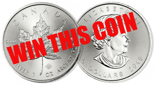 Win a silver coin