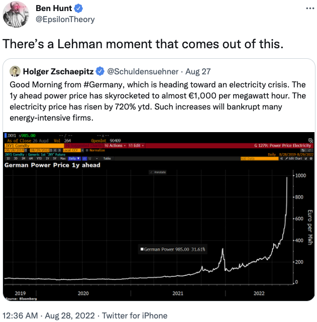 Lehman moment tweet