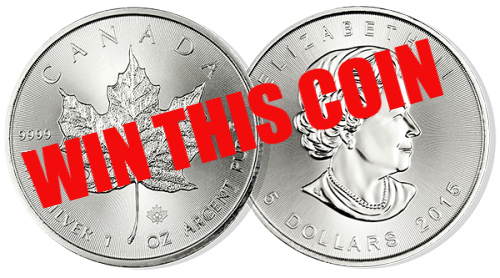 Win a silver coin