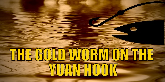 The Gold Worm on the Yuan Hook