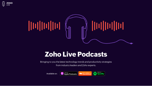 Zoho Live Podcast