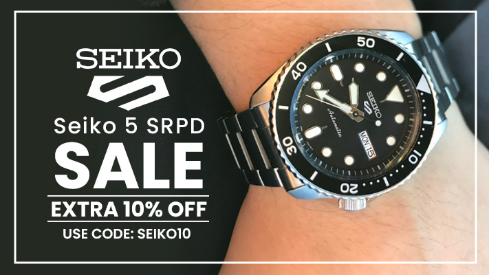 Seiko 5 SRPD Watches Sale - Get an Extra 10% Off - Cw Creation Watches