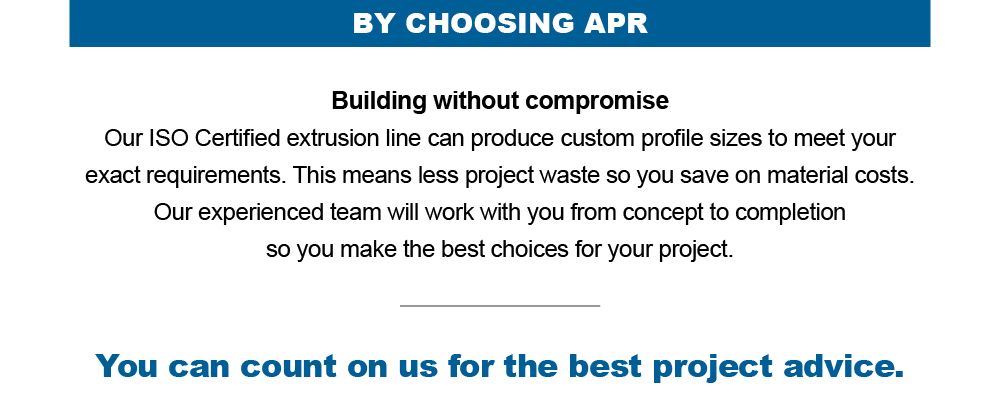 By Choosing APR
