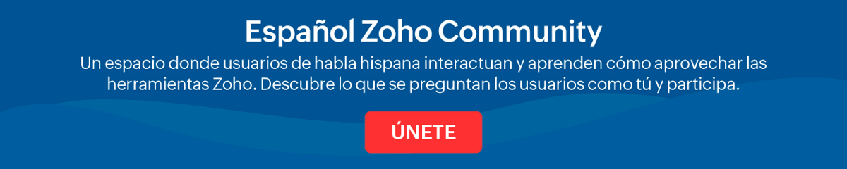 Zoho Community