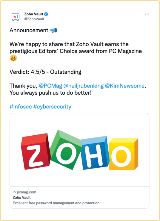 ZSL Zoho Vault