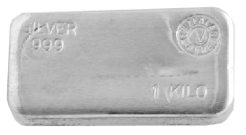1 Kilo NZ Silver Bar