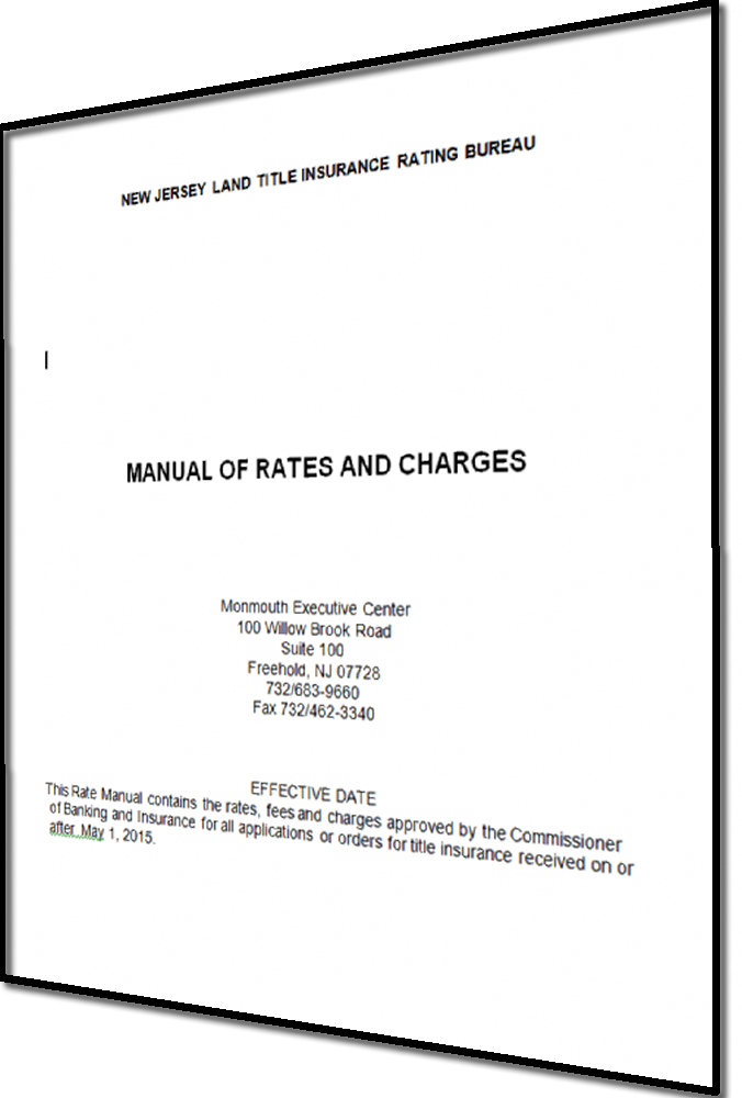 Rate Manual