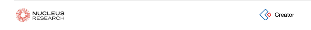 Nucleus Research places Zoho Creator