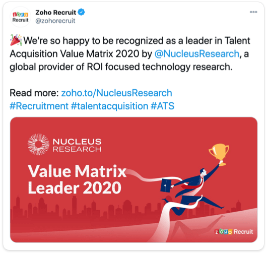 Value Matrix leader 2020