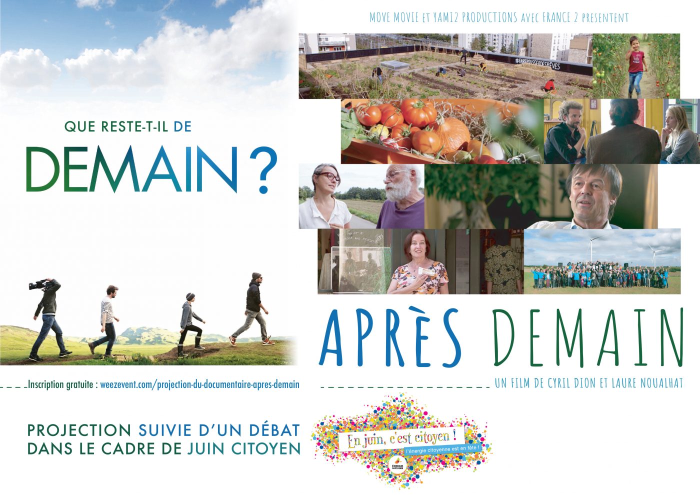 Projections-débats du film Après Demain