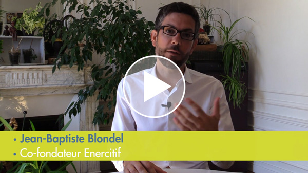 JB Blondel, cofondateur d'EnerCit'IF à Paris, présente les coopératives citoyennes d'EnR