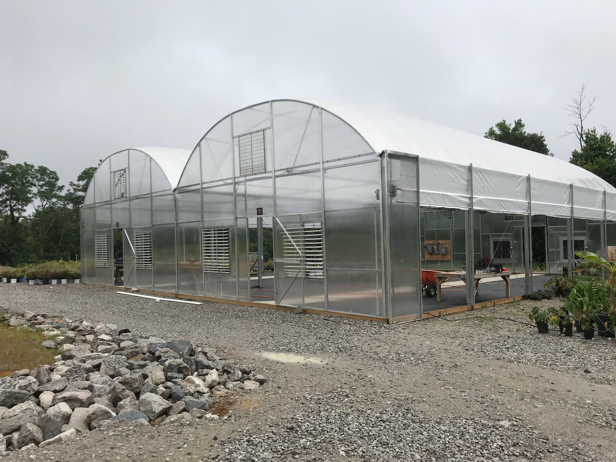 Greenhouses at Ark Encounter