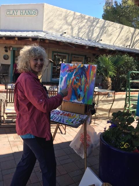 Artist Barbara Meikle