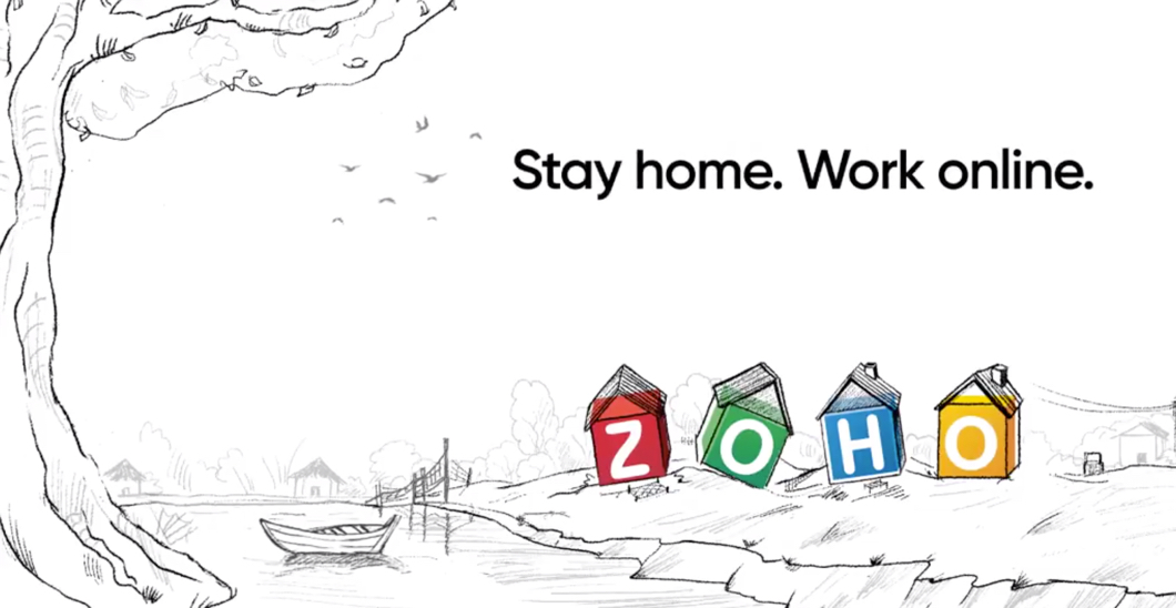 Stay home work online