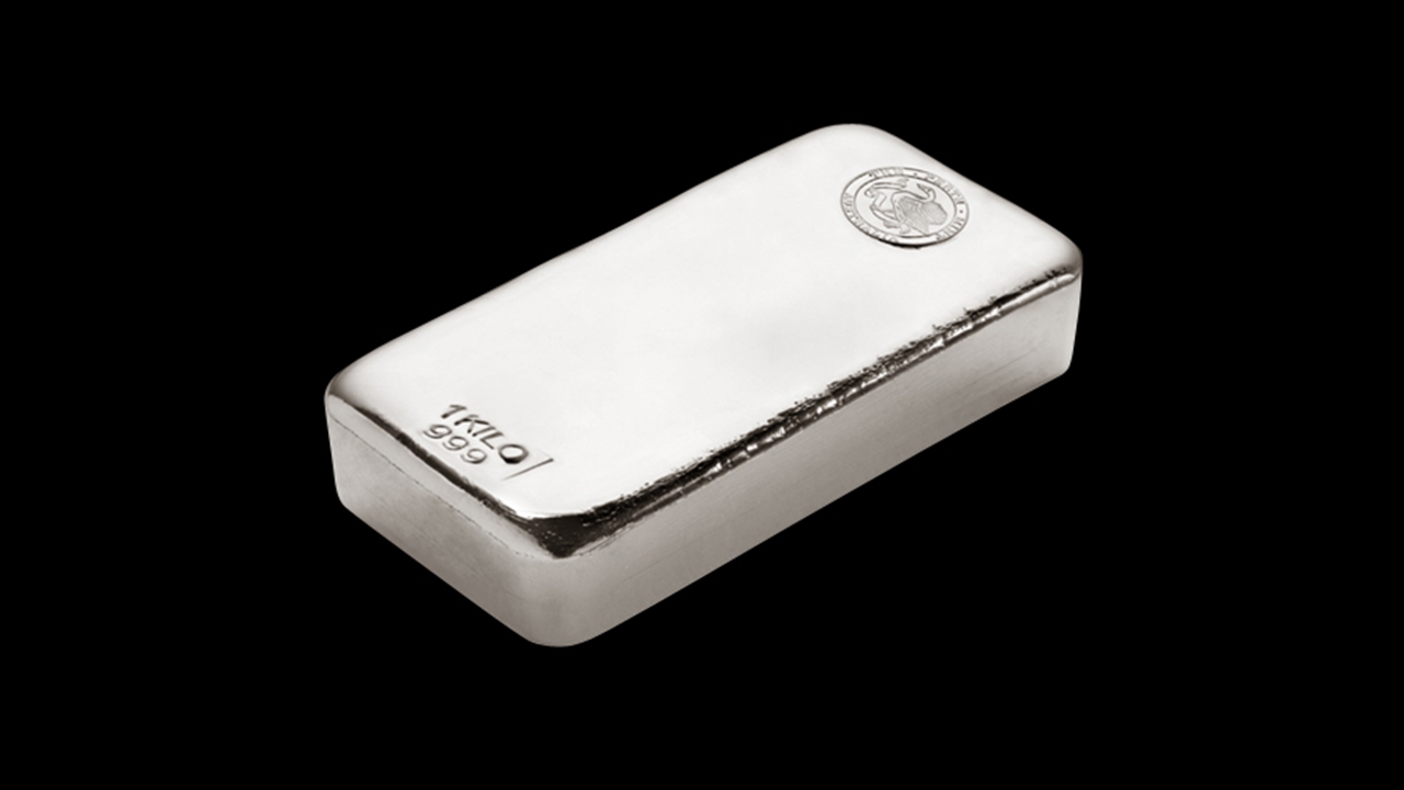 Perth Mint 1kg silver bar