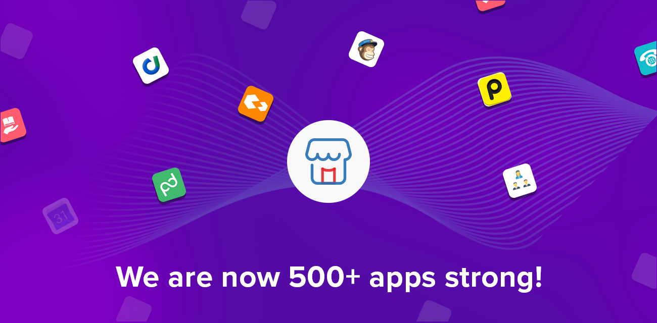 We are now 500+ apps strong