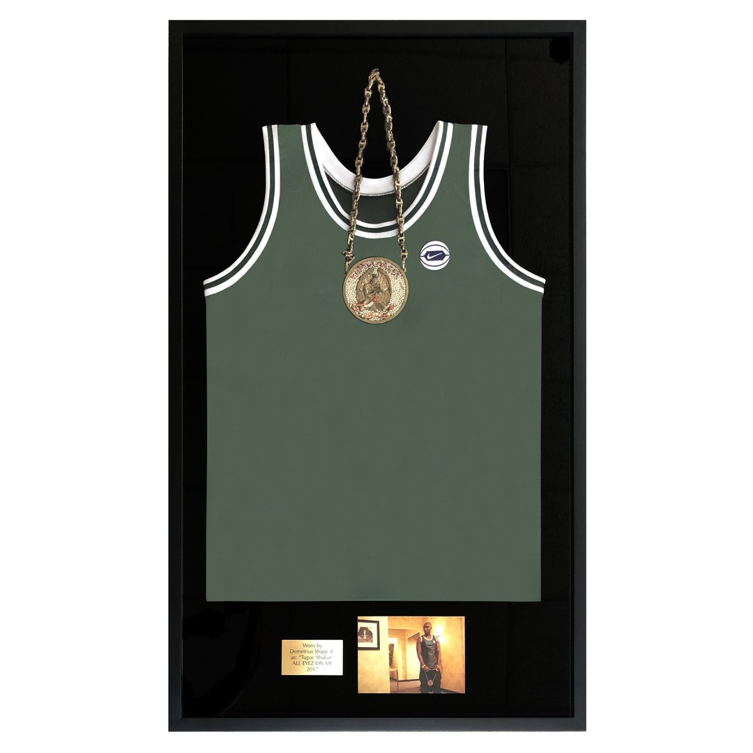 Tupac green clearance nike basketball jersey