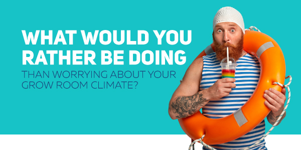 What would you rather be doing than worrying about your grow room climate?