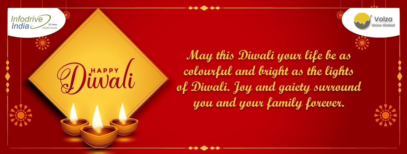 Team Infodrive India wishes you and your family a Happy Diwali