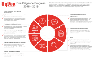 Hy-Vee Due Diligence Progress