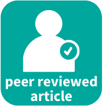 icon: peer reviewed article