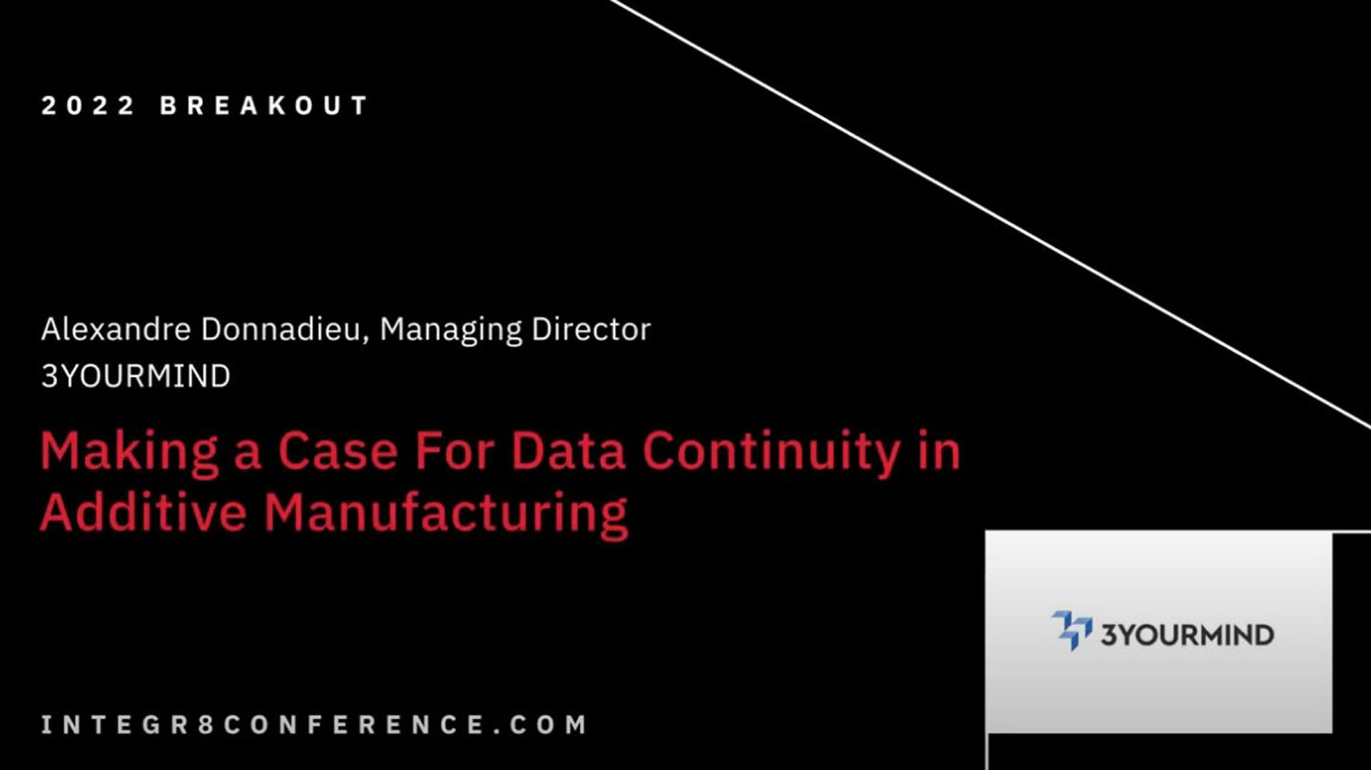 Making a case for data continuity in additive manufacturing