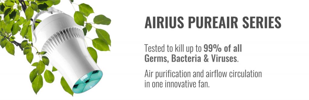 Airius PureAir Series - Corona Virus Protection