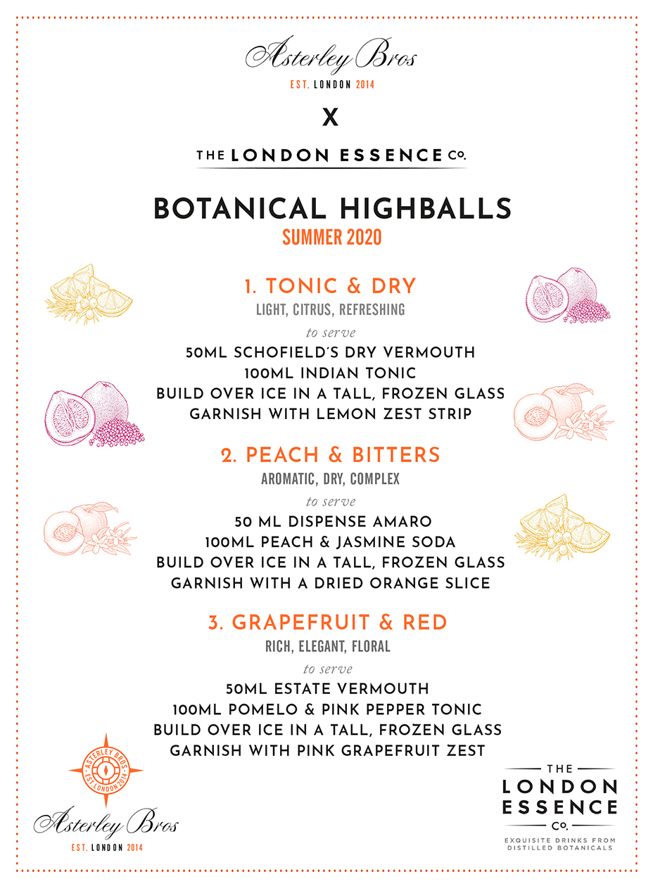 Highball Menu