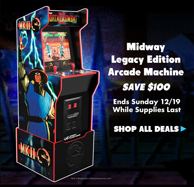 Shop Holiday Deals on Arcade Game Machines 