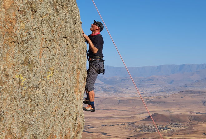 Rockclimbing
