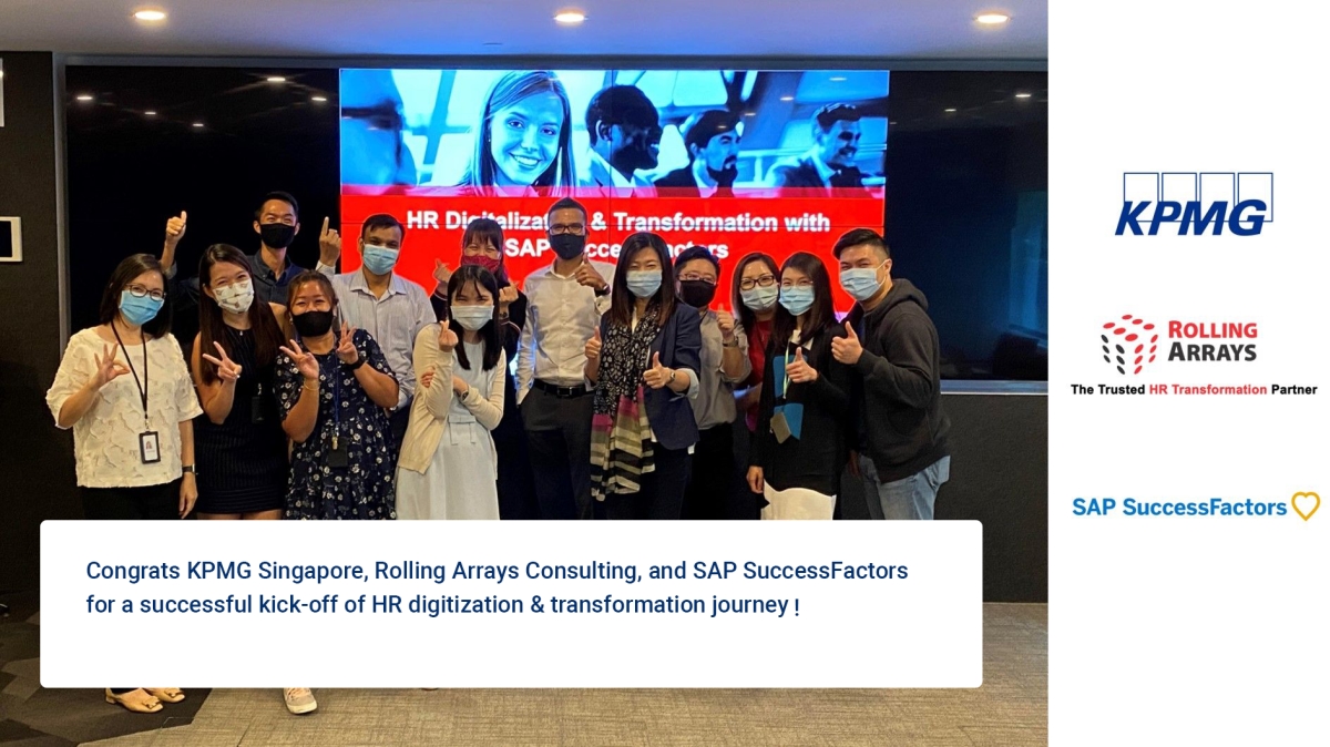 KPMG Singapore , Rolling Arrays and SAP SuccessFactors Kick-Off