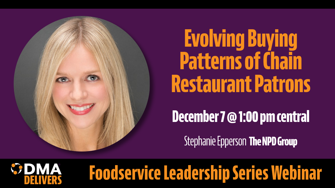 Evolving Buying Patterns of Chain Restaurant Patrons from NPD Group!