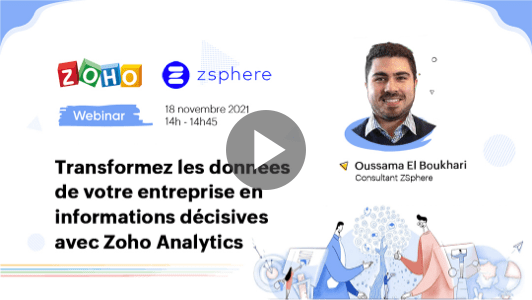 Zoho DataPrep et Zoho Analytics