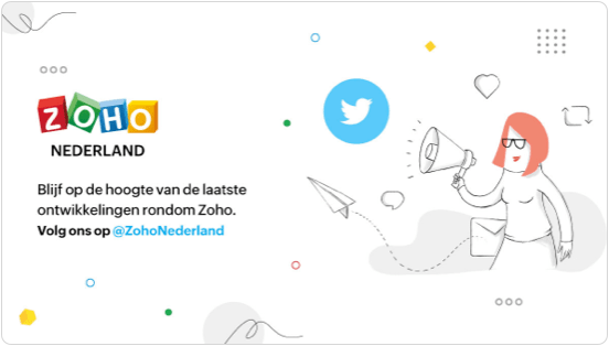 Twitter Zoho Nederland