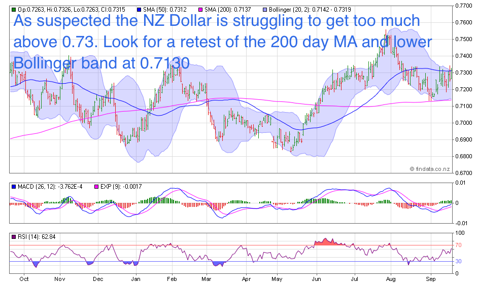 NZ Dollar Chart