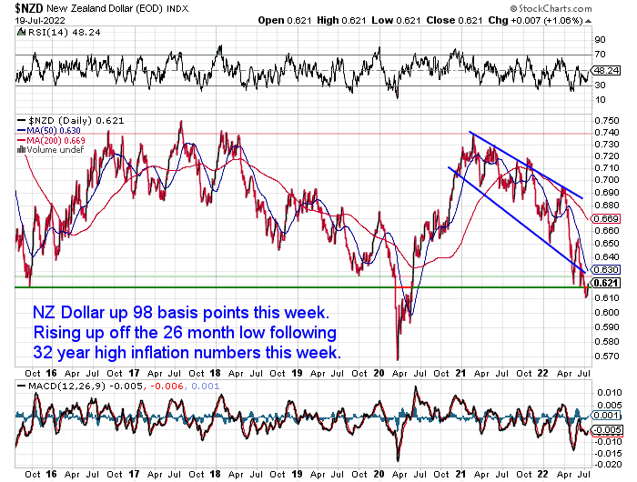 NZ Dollar Chart