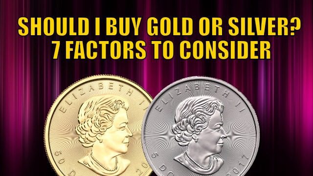 should i buy gold or silver