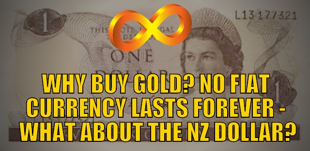 Why Buy Gold? No Fiat Currency Lasts Forever - What About the NZ Dollar?