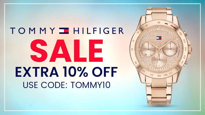 Weeklong wears at TOMMY HILFIGER Sale: 8 different models at 10% off! - Cw Creation Watches